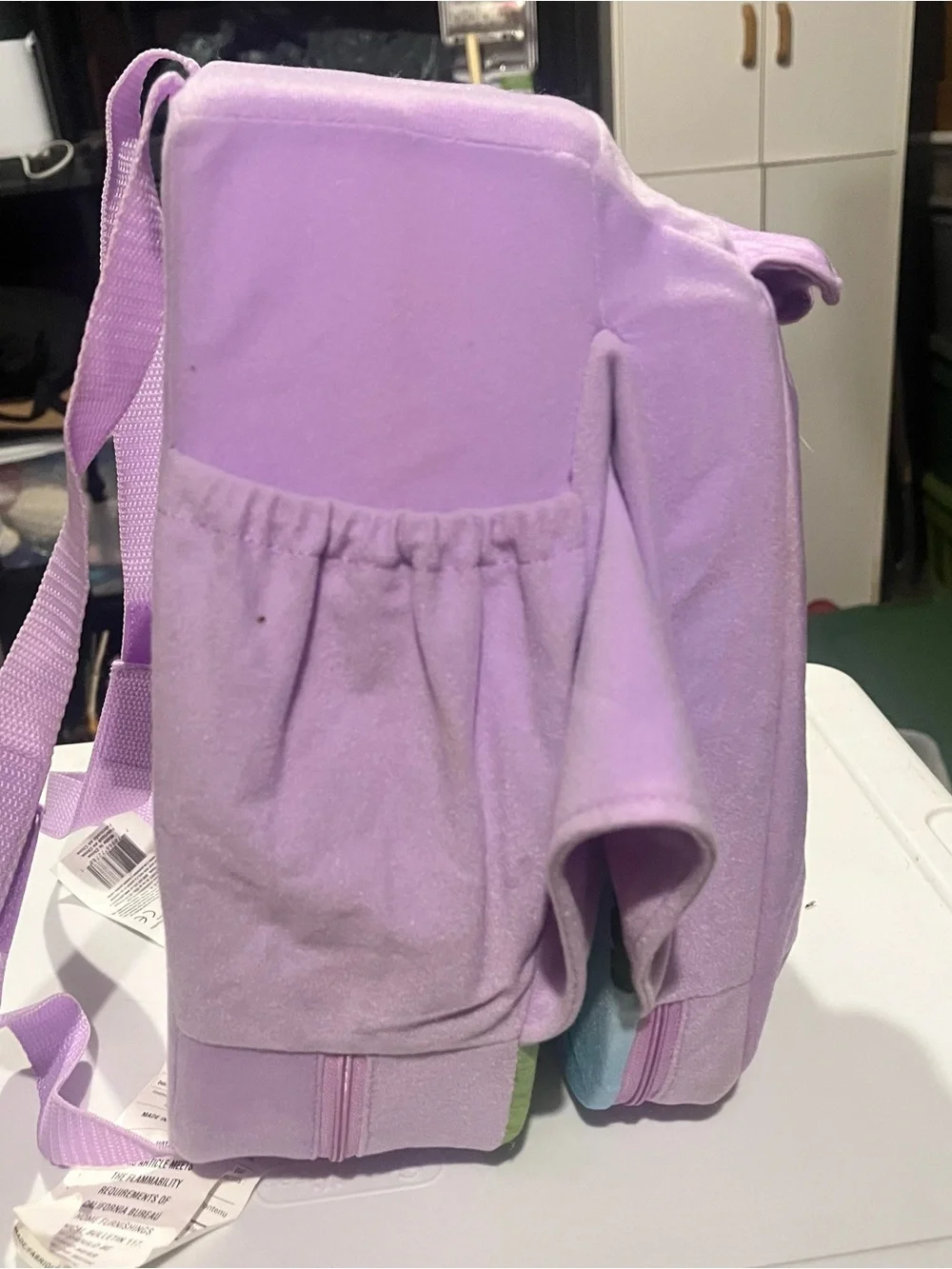 Dora the Explorer Convertible Toddler Backpack Chair 2 In One 2007 Rare